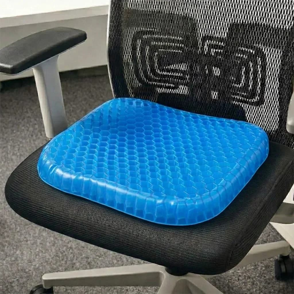 Zaparkorun Gelový podsedák na židli s protiskluzovým obalem