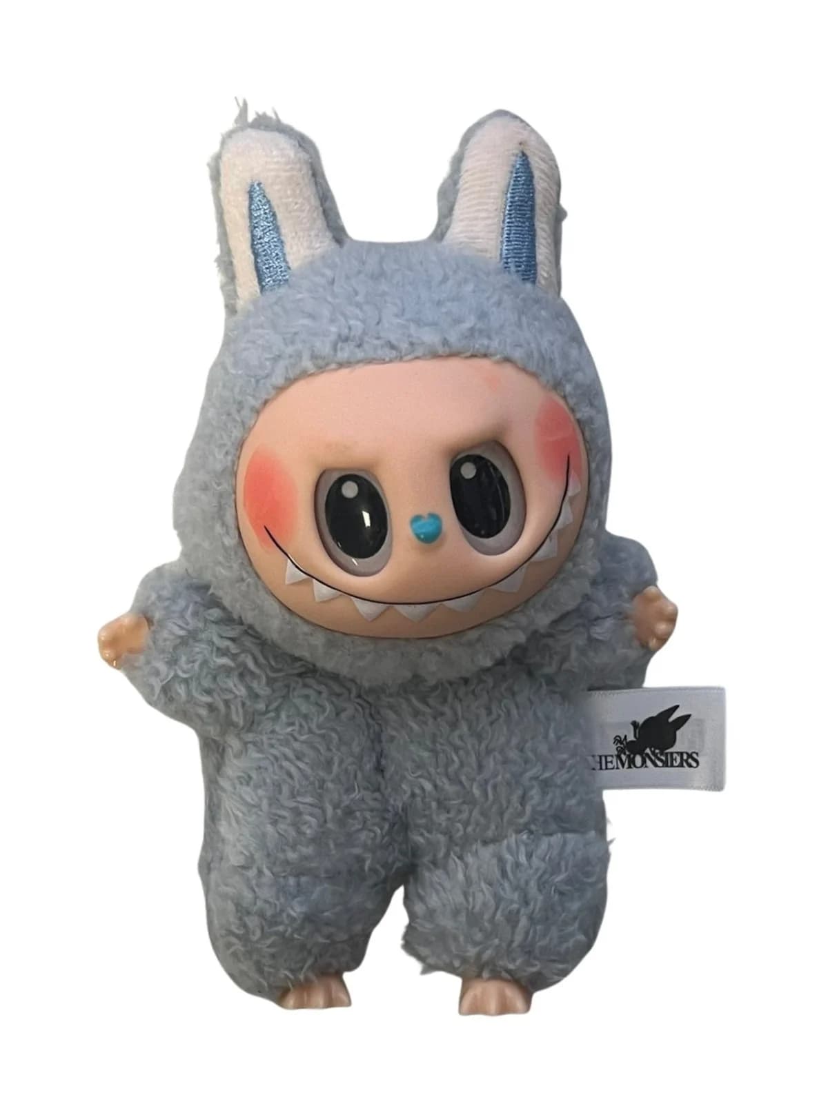 Plyšová figurka ve stylu LABUBU monster - Sea Salt Coconut