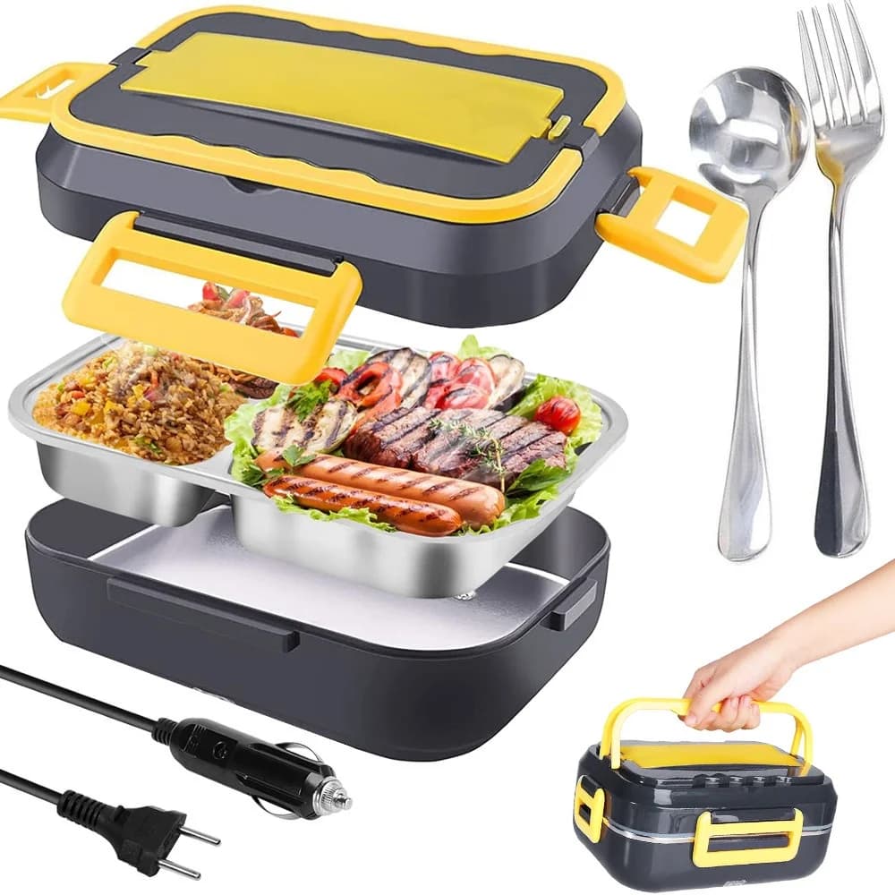 VERK Ohřívací box na jídlo 12V/220V -