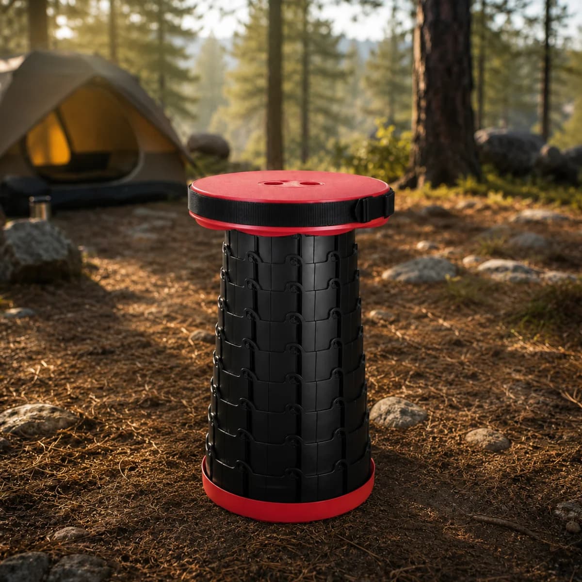Zaparkorun Přenosný outdoorový taburet -