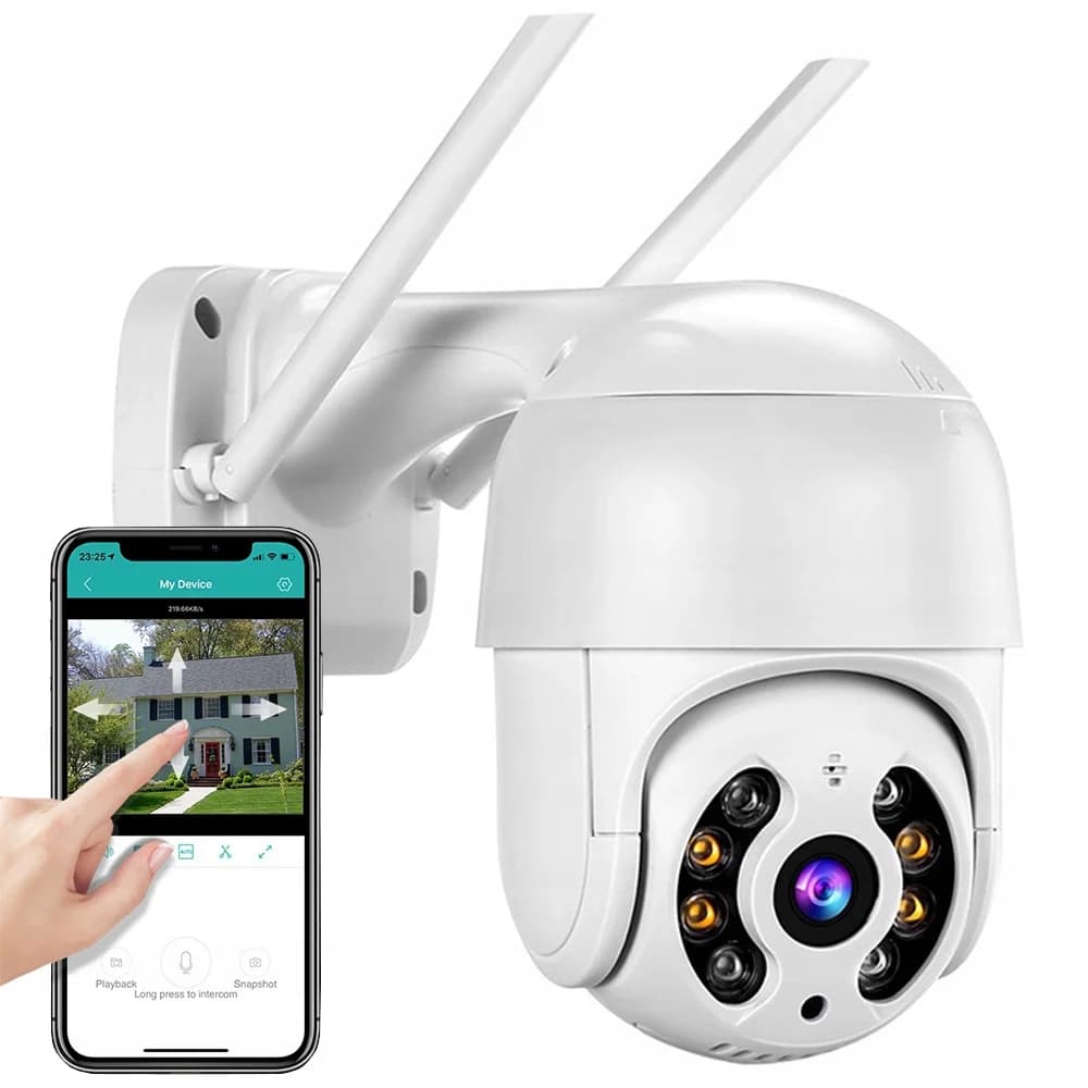 Profesionální venkovní otočná IP Wi-Fi kamera Full HD - VERK