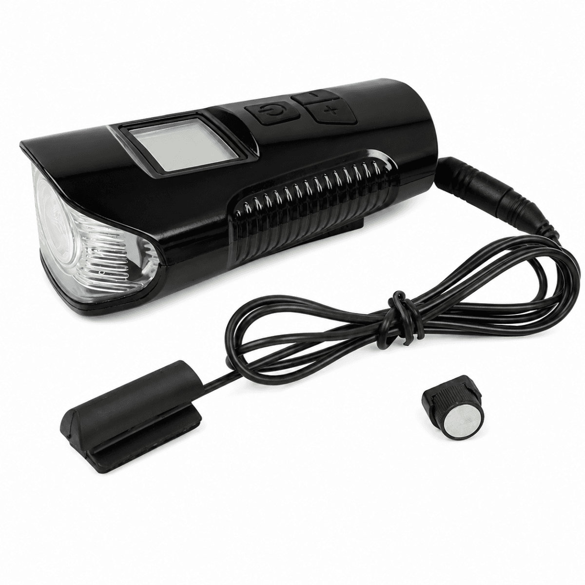 VERK LED Světlo na Kolo 3v1 - Přední/Zadní - Tachometr - Zvonek