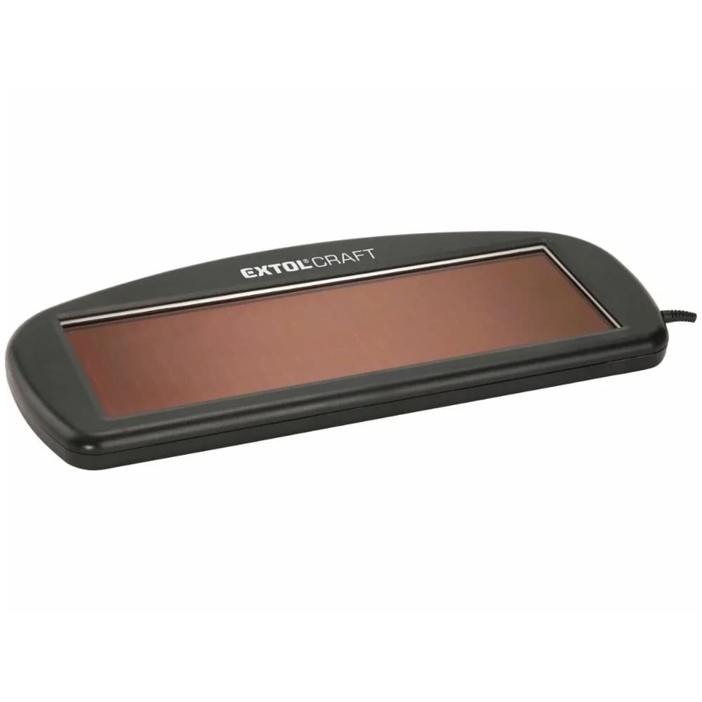 Solární dobíječka autobaterií EXTOL-CRAFT - 1,5 W - 100 mA